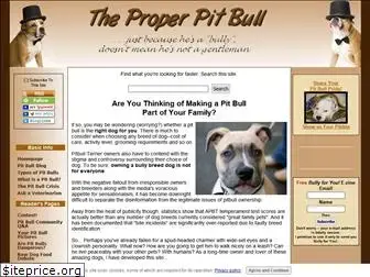 the-proper-pitbull.com