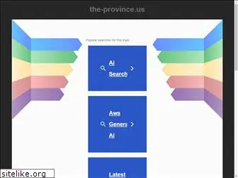 the-province.us