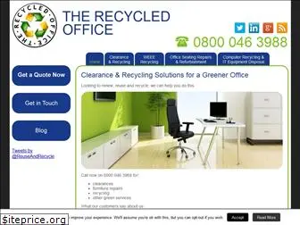 the-recycled-office.co.uk