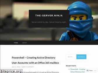 the-server.ninja