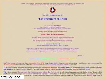 the-testament-of-truth.co.uk