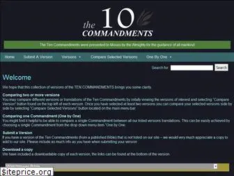 www.the10commandments.info