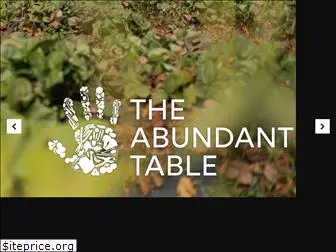 theabundanttable.org