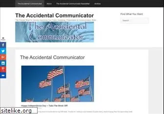 theaccidentalcommunicator.com