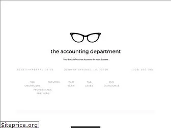 theaccountingdepartment.pro