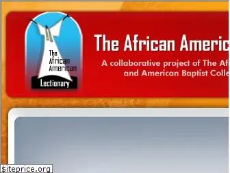 theafricanamericanlectionary.org