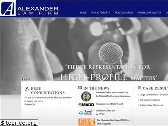 thealexanderlawfirmllc.com