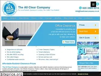 theallclearcompany.co.uk