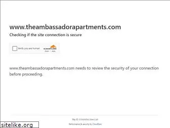 theambassadorapartments.com