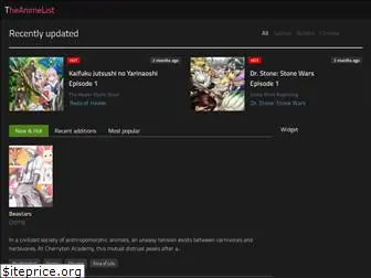 theanimelist.net