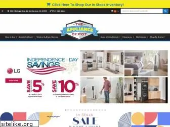 theappliancedepotoutlet.com