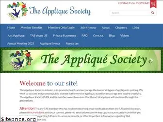 theappliquesociety.org