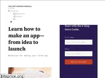 theappmakersmanual.com