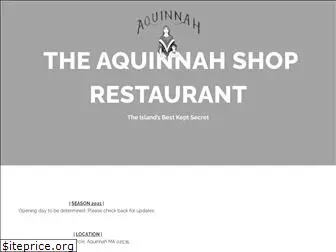 theaquinnahshop.com