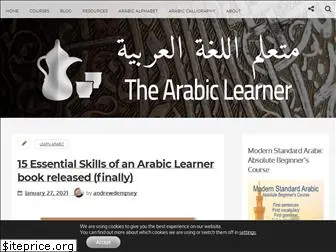 www.thearabiclearner.com