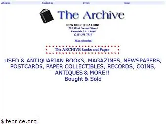 thearchivebooksandpaper.com