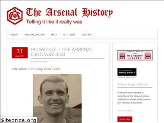 thearsenalhistory.com