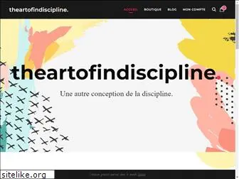 theartofindiscipline.com