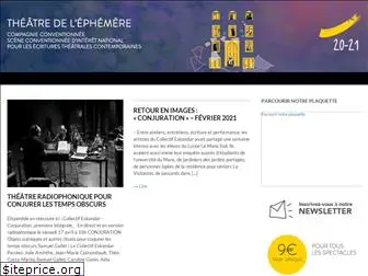 theatre-ephemere.fr