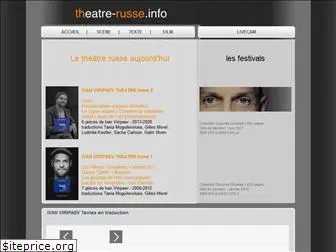 theatre-russe.info