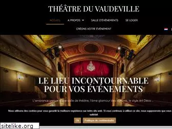 theatreduvaudeville.be