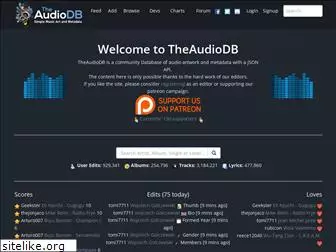 theaudiodb.com