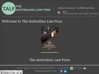 theaustralianlawfirm.com.au