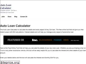 theautoloancalculator.com