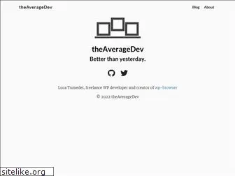 theaveragedev.com