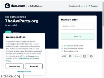 theawparty.org