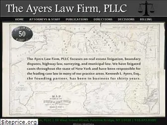 theayerslawfirm.com