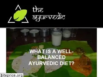 theayurvedic.org