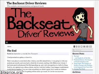 thebackseatdriverreviews.com