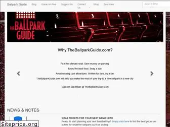 theballparkguide.com