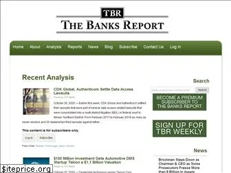 thebanksreport.com