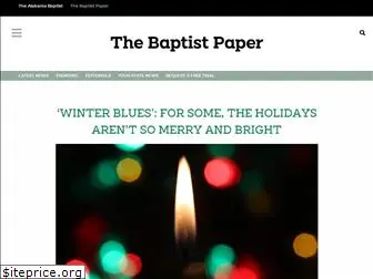 thebaptistpaper.org