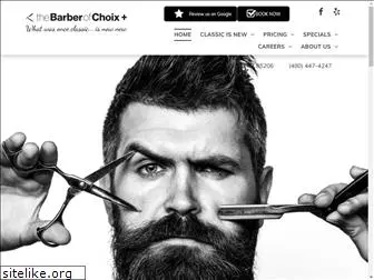 thebarberofchoix.com