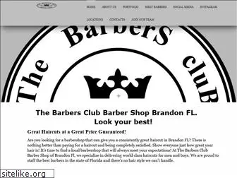 thebarbersclubbarbershop.com