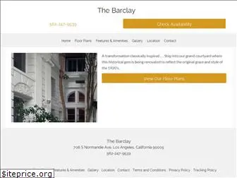 thebarclayapartments.com