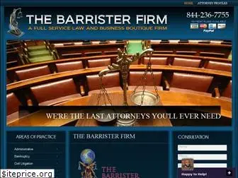 thebarristerfirm.com