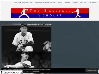 thebaseballscholar.com