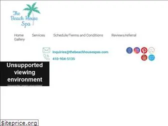 thebeachhousespas.com