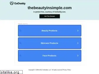 thebeautyinsimple.com