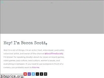 thebeccascott.com