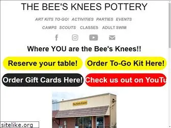 thebeeskneespottery.com