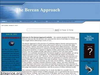 thebereanapproach.com