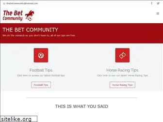 thebetcommunity.com