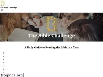 thebiblechallenge.org