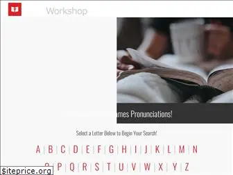 thebibleworkshop.com