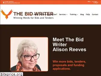 thebidwriter.com